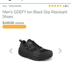 Gdefy men’s orthopedic Sneakers with Thick Sole and Lace-Up Closure